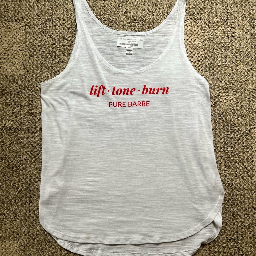 Pure Barre Flowy Tank Sz Small